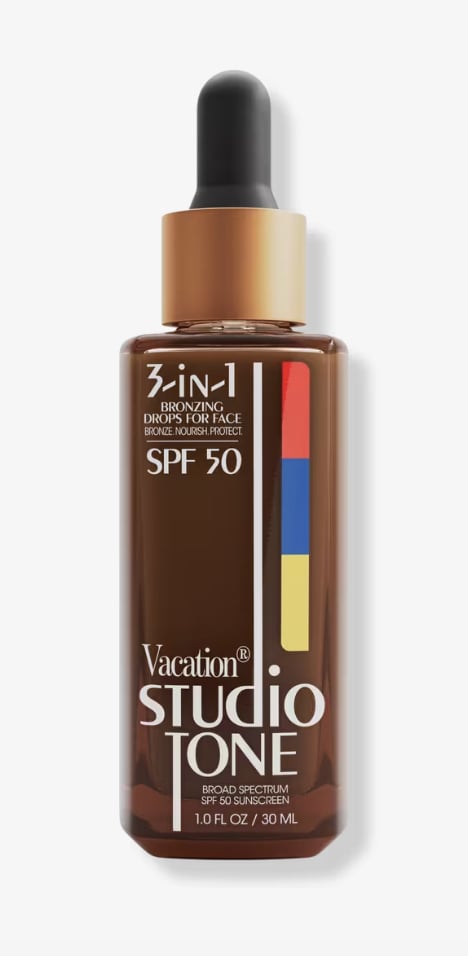 Vacation Studio Tone SPF 50 Bronzing Drops for Face