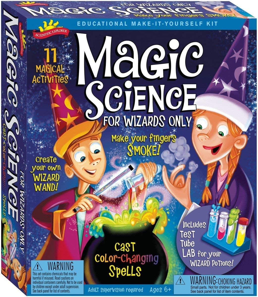 Scientific Explorer Magic Science for Wizards Only Kids Science