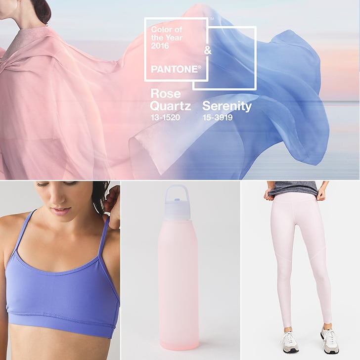 Pantone 2016 Rose Quartz and Serenity Workout Clothes