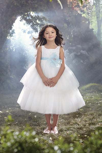 cinderella flower girl dress