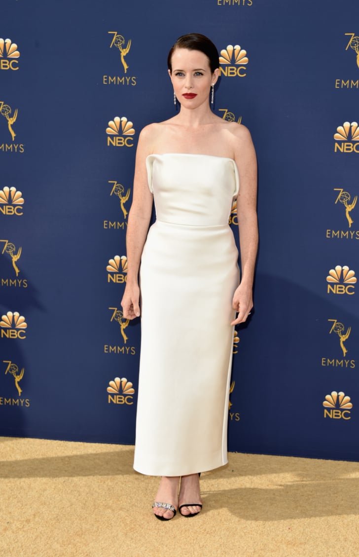 claire foy wedding dress