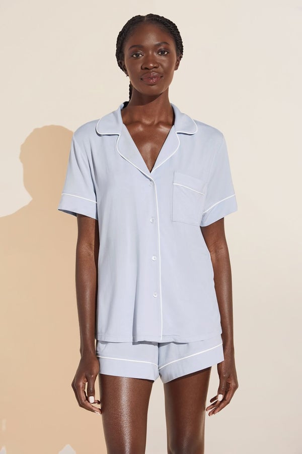 Eberjey Gisele Tencel Modal Relaxed Short PJ Set
