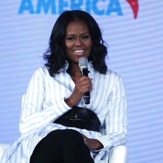 Michelle Obama Wearing Corset
