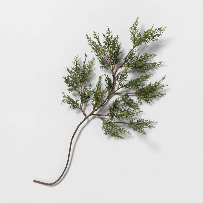 Faux Cedar Branch Stem