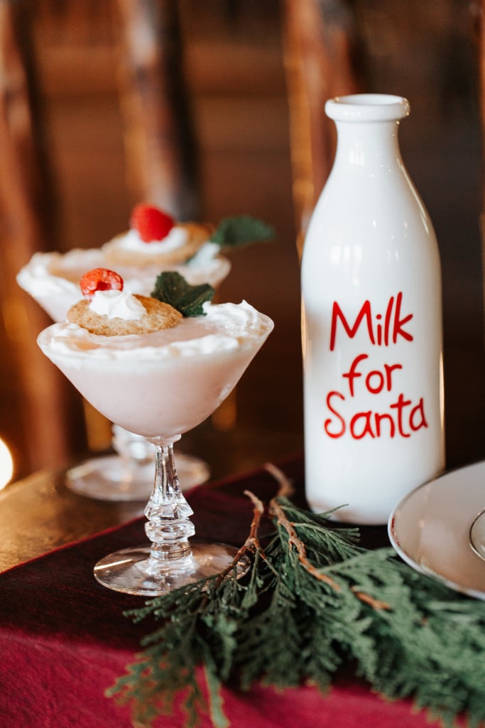 Seasonal Santa-Themed Drink Bar