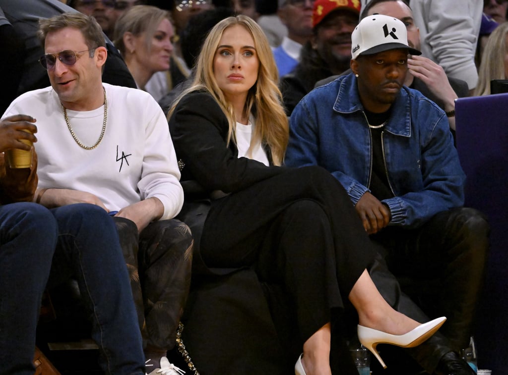 Adele at the Denver Nuggets v Los Angeles Lakers Game, April 2024