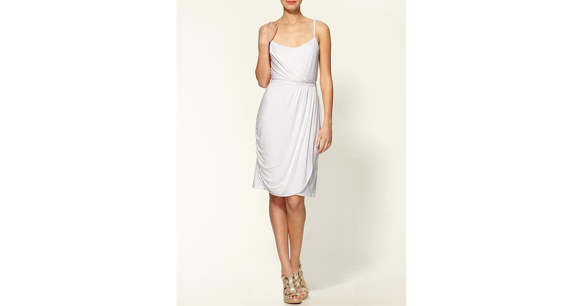 michael stars white dress