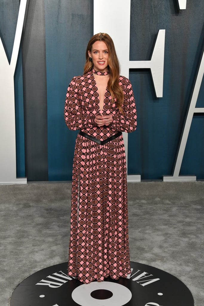 Riley Keough at the Vanity Fair Oscars Afterparty 2020