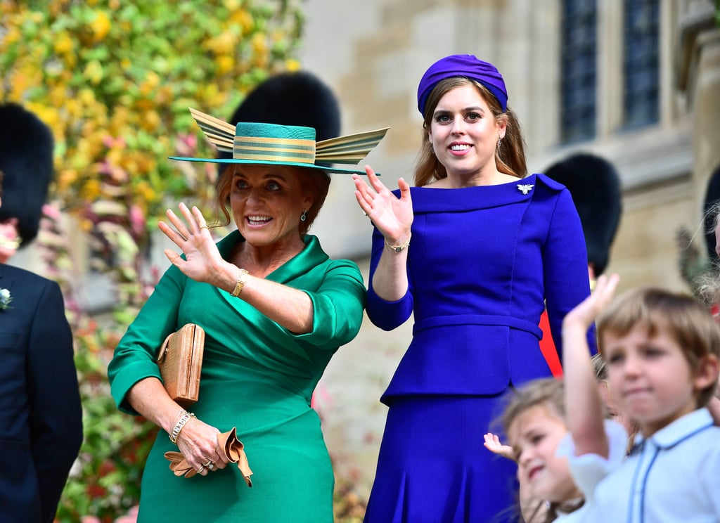 Sarah Ferguson Hat at Princess Eugenie's Wedding Reactions