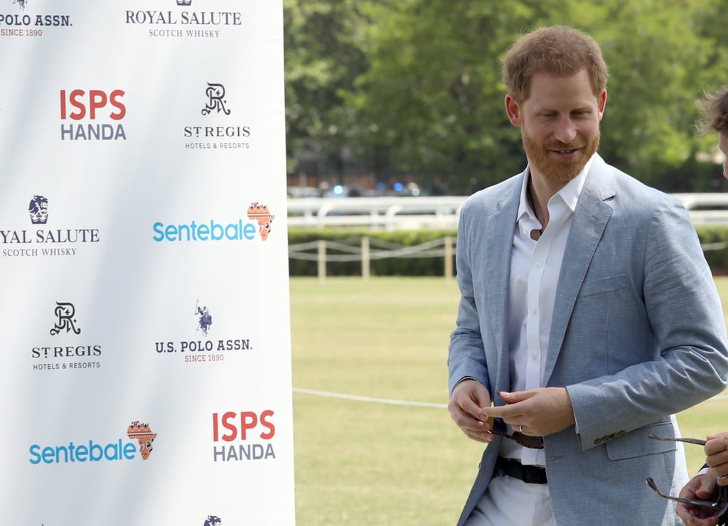 Prince Harry at Charity Polo Match in Rome May 2019