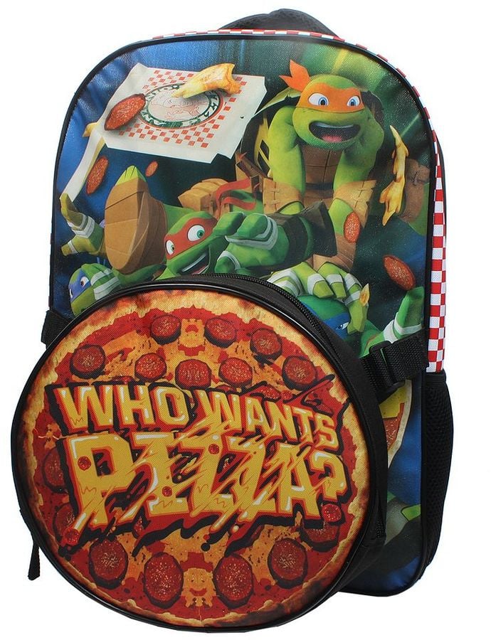 Teenage Mutant Ninja Turtles 'Who Wants Pizza?' Backpack & Lunch Tote Set