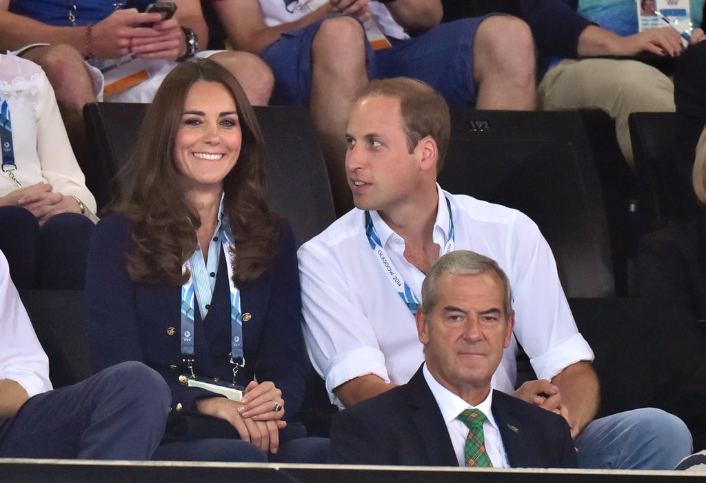 The Duke and Duchess of Cambridge at Commonwealth Games 2014