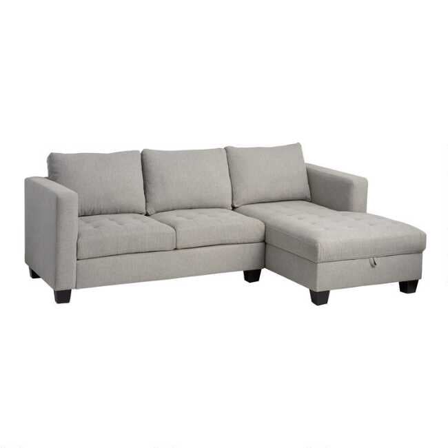 Right Facing Trudeau Sectional Sofa With Storage