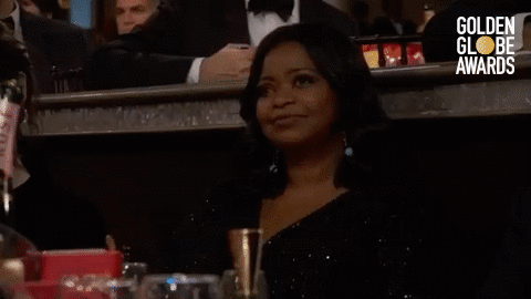 Octavia Spencer representing all of us with the powerful nod.