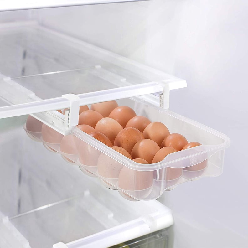 Smart Design Refrigerator Pull Out Bin & Home Organizer
