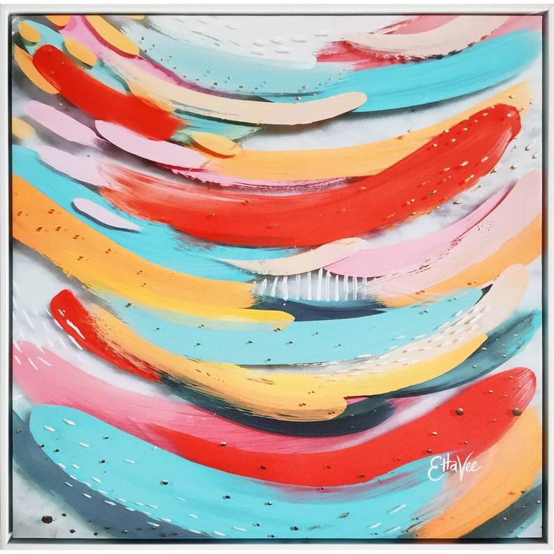 Something Bright: EttaVee Summer Swish Framed Wall Art