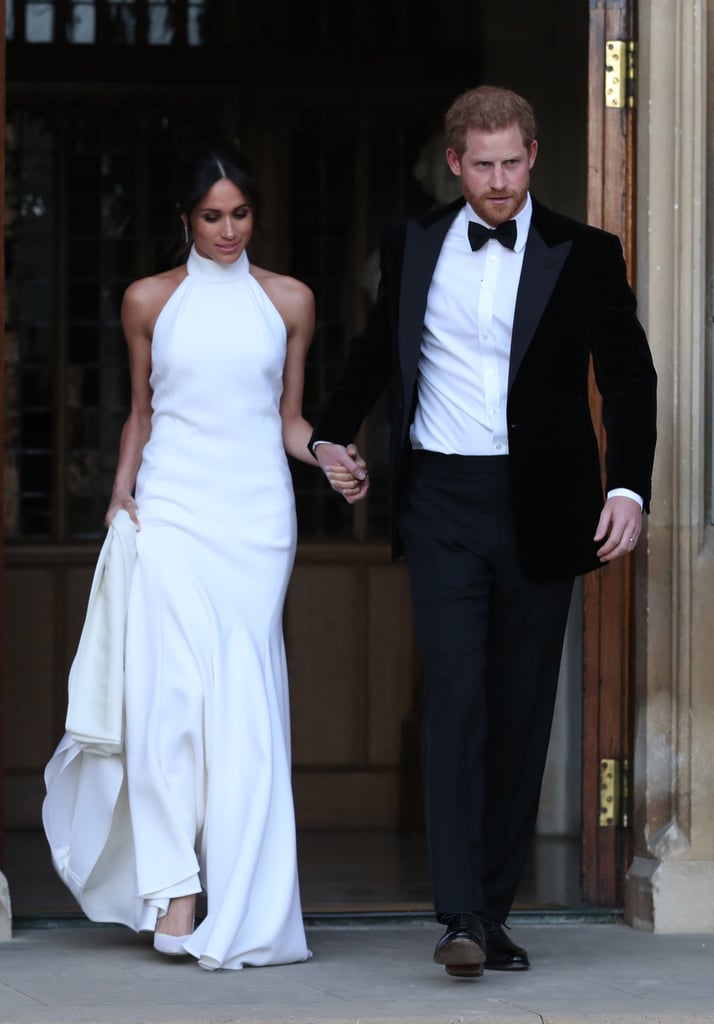 Meghan Markle Second Wedding Dress POPSUGAR Fashion UK Photo 11