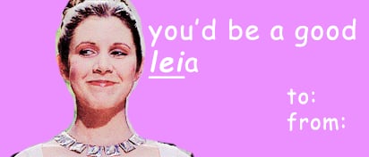 Star Wars Valentines