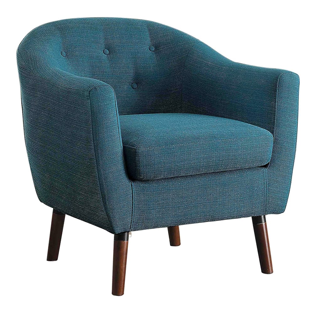 Homelegance Lucille Fabric Pub Barrel Chair