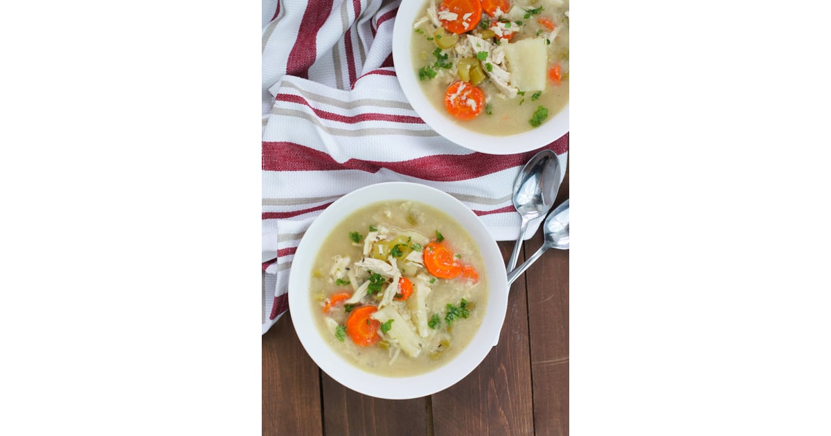 SlowCooker Chicken Soup With Yuca Latin Soup Recipes POPSUGAR