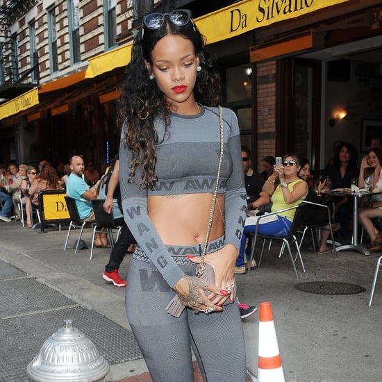 Rihanna Wears Alexander Wang For H&M Collaboration