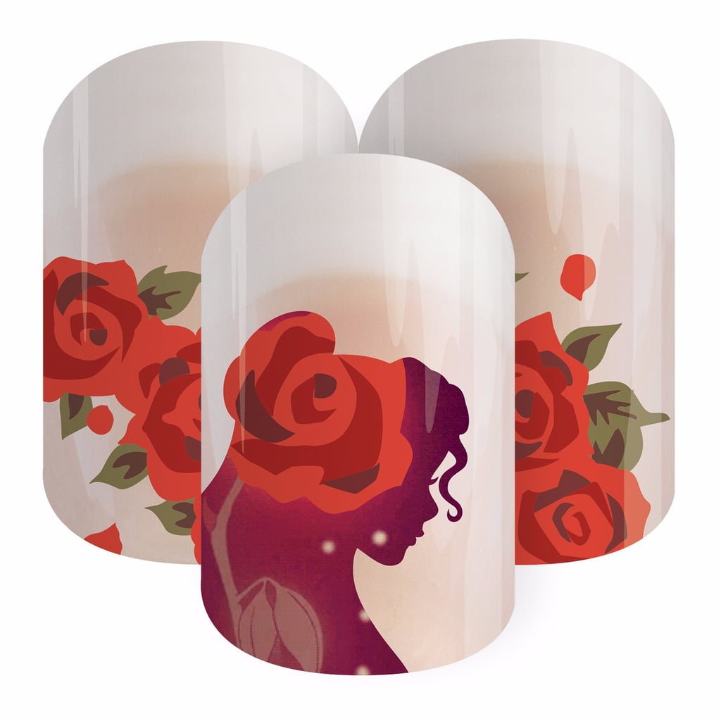 Beauty and the Beast Jamberry Nail Wraps