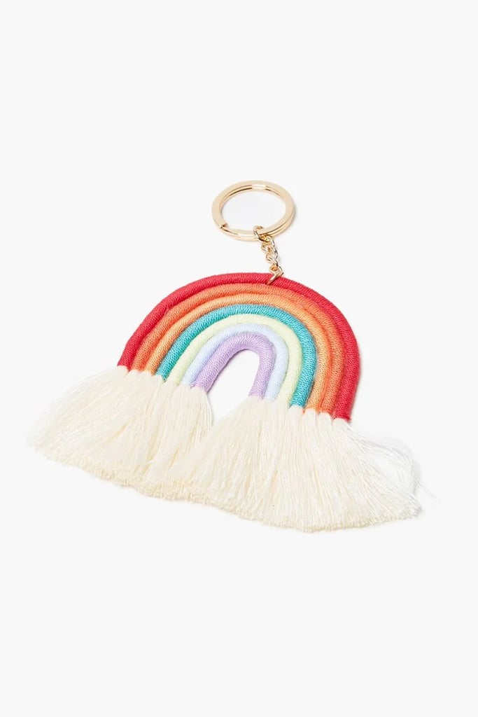 Rainbow Pendant Keychain