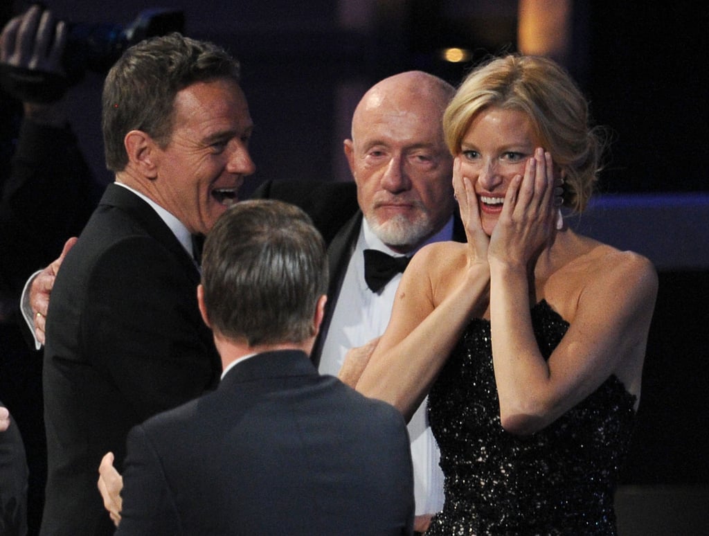 Breaking Bad's Bryan Cranston and Anna Gunn celebrated after the show | Emmy Awards ...