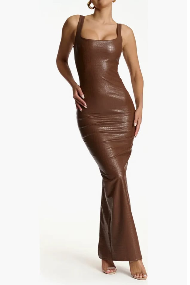 Best Sleeveless Stomach Pudge Dress