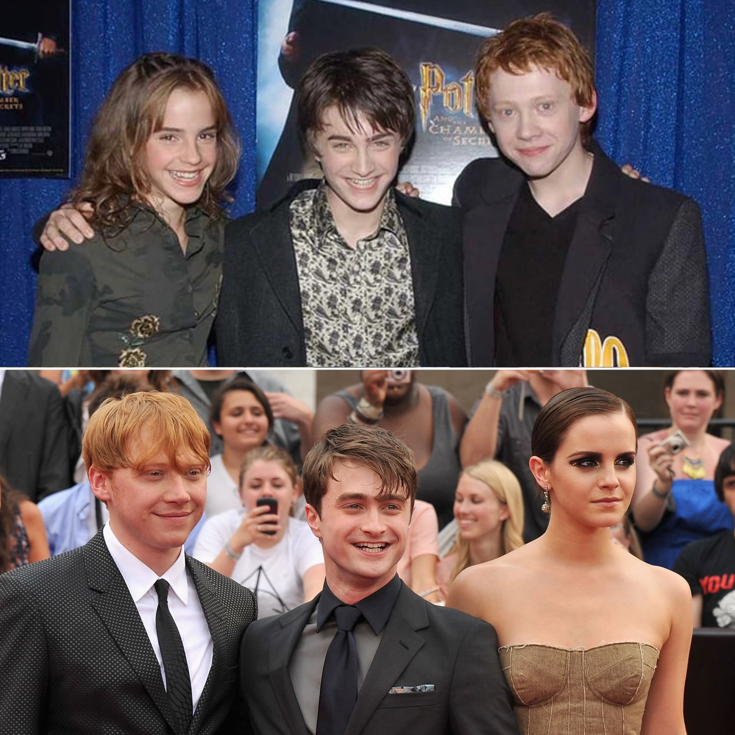 harry potter through the years