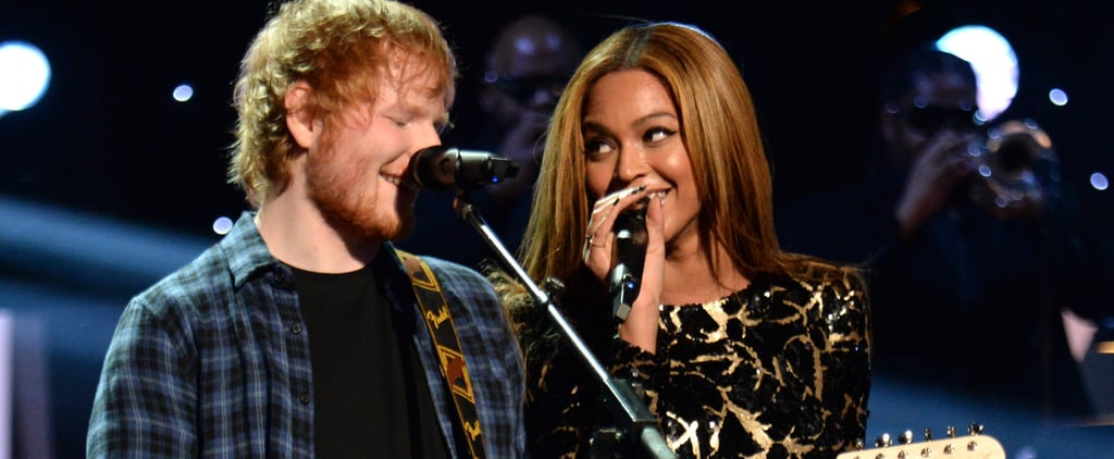 Ed Sheeran and Beyonce Knowles Performing Together