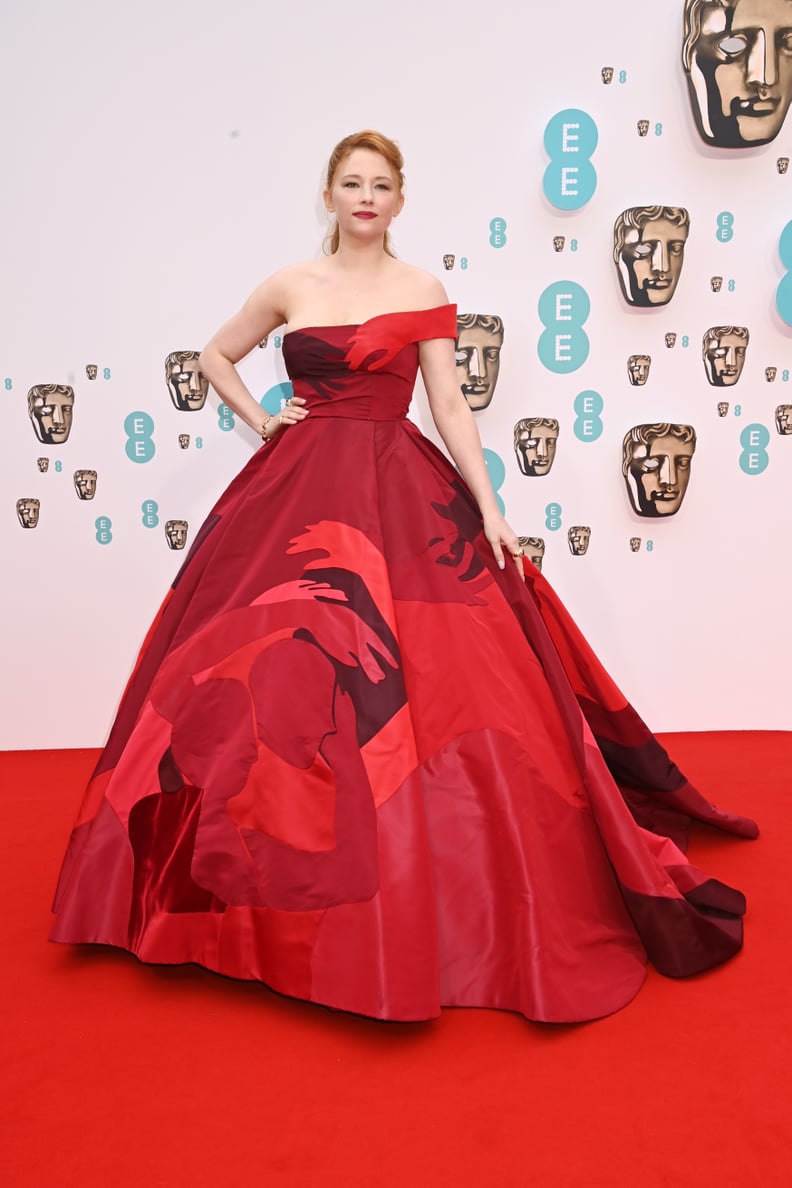 Haley Bennett at the 2022 EE BAFTA Film Awards