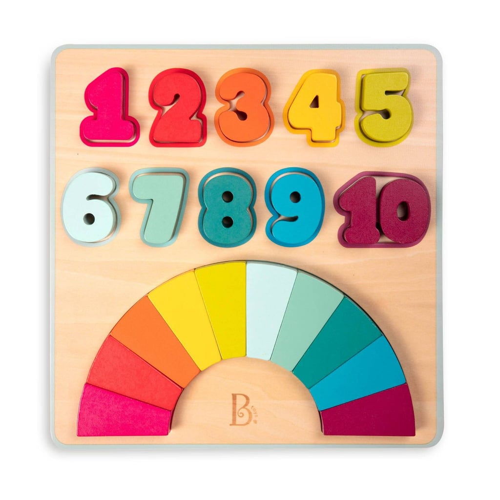 B. Toys Wooden Number Puzzle