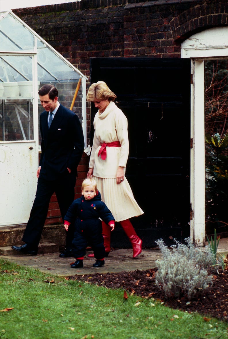 Princess Diana: A Red Knee-High Boot
