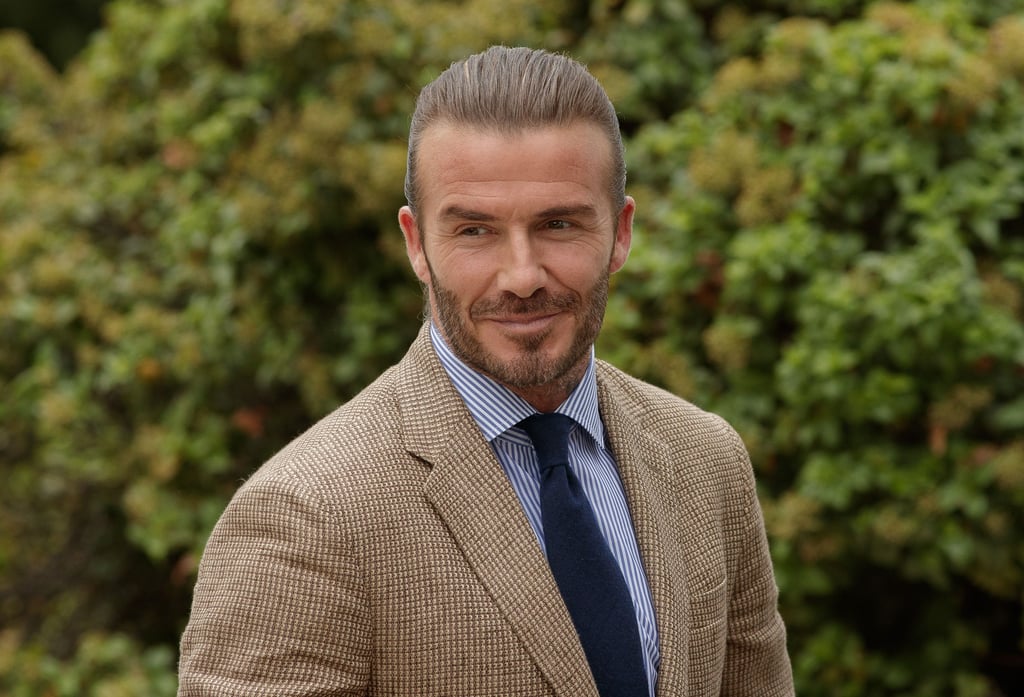 David Beckham Wearing Makeup on the Love Magazine Cover 2019