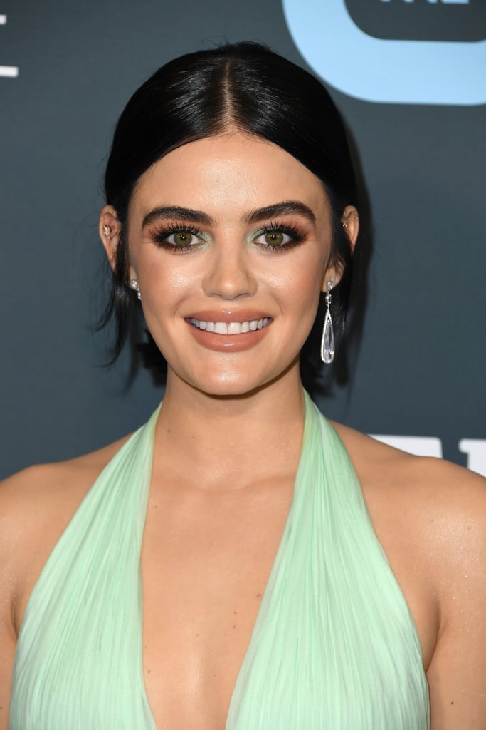 Lucy Hale's Dreamy Hair and Makeup at Critics' Choice Awards