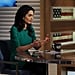 Amal Clooney Wearing a Green Dress