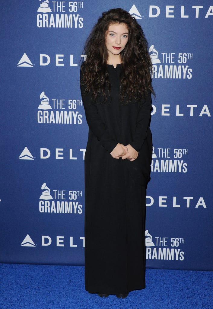 Lorde attended Delta's pre-Grammys party on Thursday in LA.