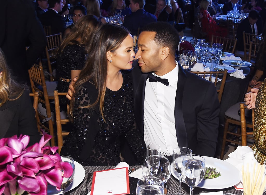 Chrissy Teigen and John Legend at the Golden Heart Awards