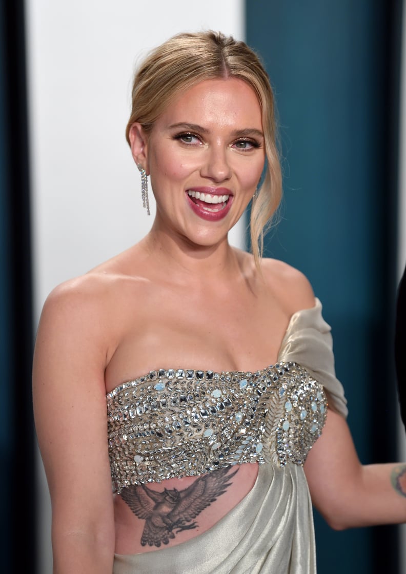 Scarlett Johansson's Owl Tattoo