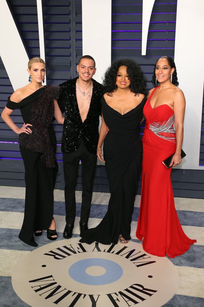 Diana Ross and Her Family at 2019 Oscars Afterparty