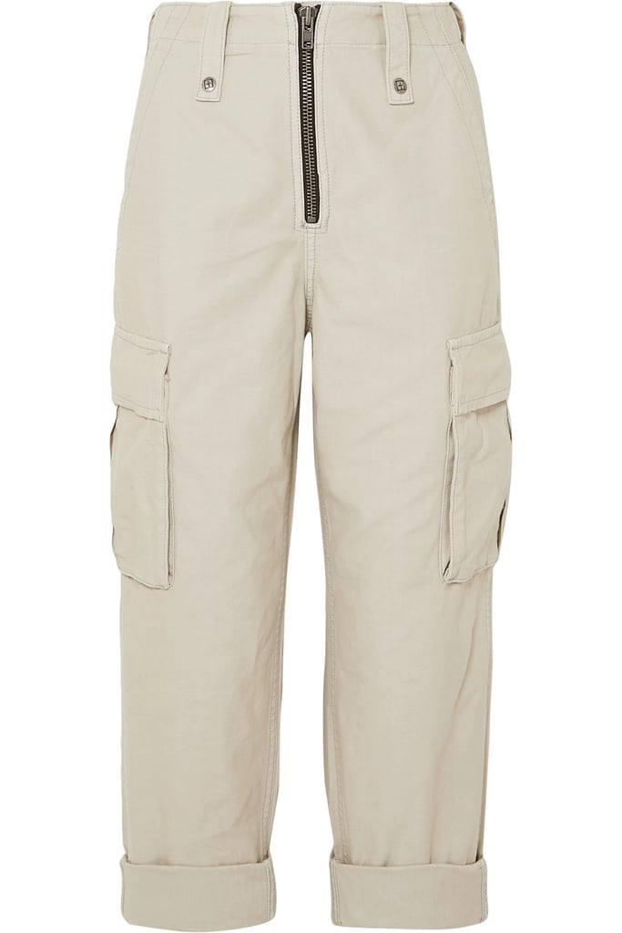 Ksubi Crypt Cropped Cotton-Twill Cargo Pants