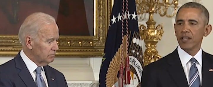 Obama Gives Biden Presidential Medal of Freedom (Video)