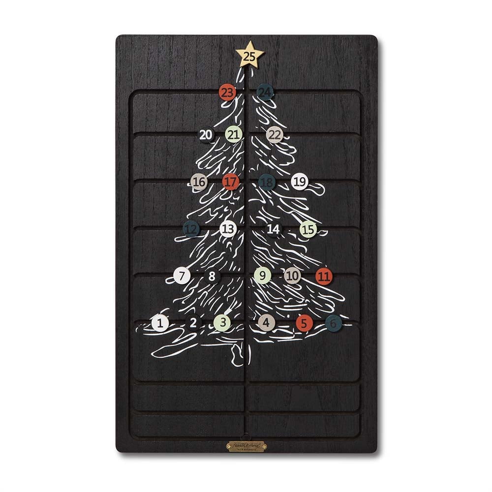 Hearth & Hand with Magnolia Wooden Tree Advent Calendar ($30) | Hearth