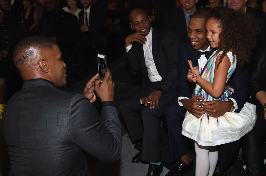 Jamie Foxx, Jay Z, and Annalise Bishop