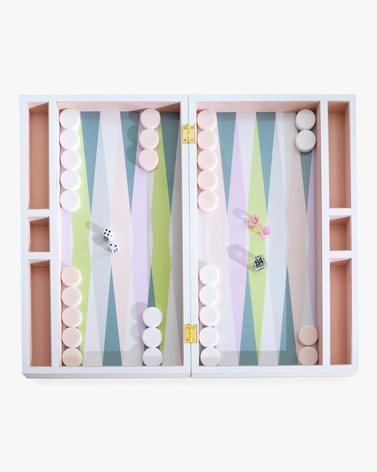 A Stunning Set: Jonathan Adler Milano Backgammon Set