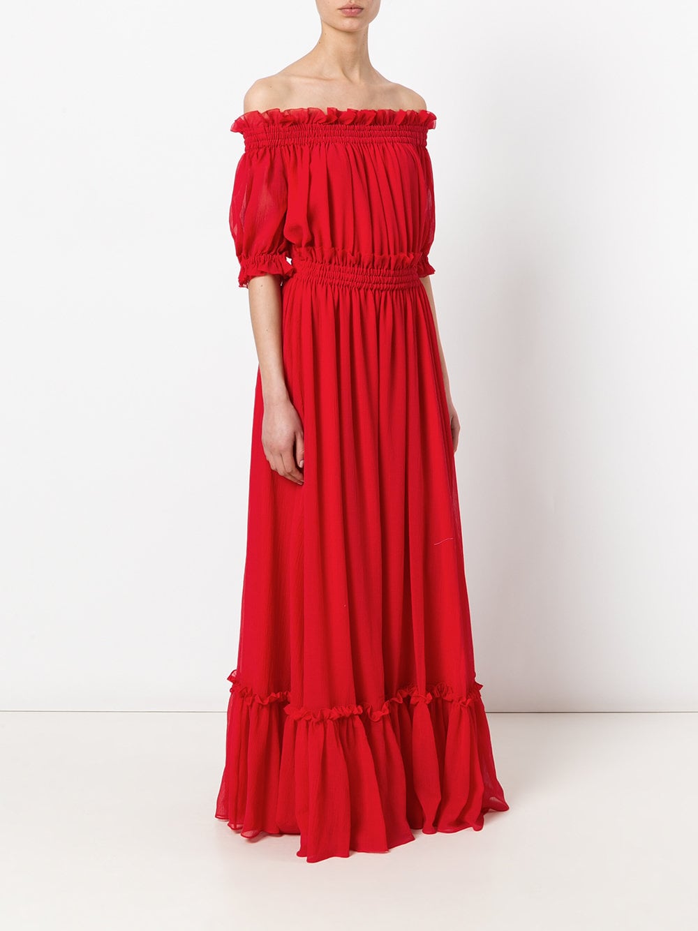 open lace back dress Kate Middleton Red Sleeveless A-Line Maxi Dress Holland 2016