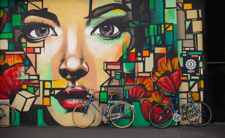 Tour the street art in your city.