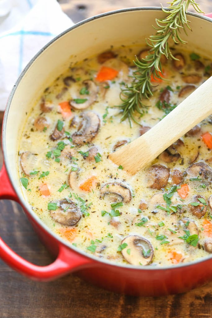 Creamy Chicken Mushroom Soup