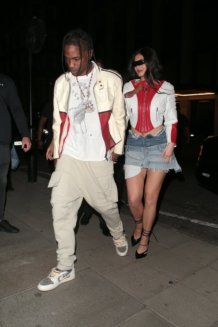 Kylie Jenner and Travis Scott in Mayfair | Kylie Jenner and Stormi in ...